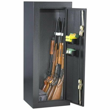 TOTALTURF Gloss Black 12 Gun Cabinet TO1574234